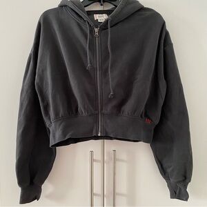 Urban Outfitters BDG Zip-Up Hoodie Cropped Sweatshirt